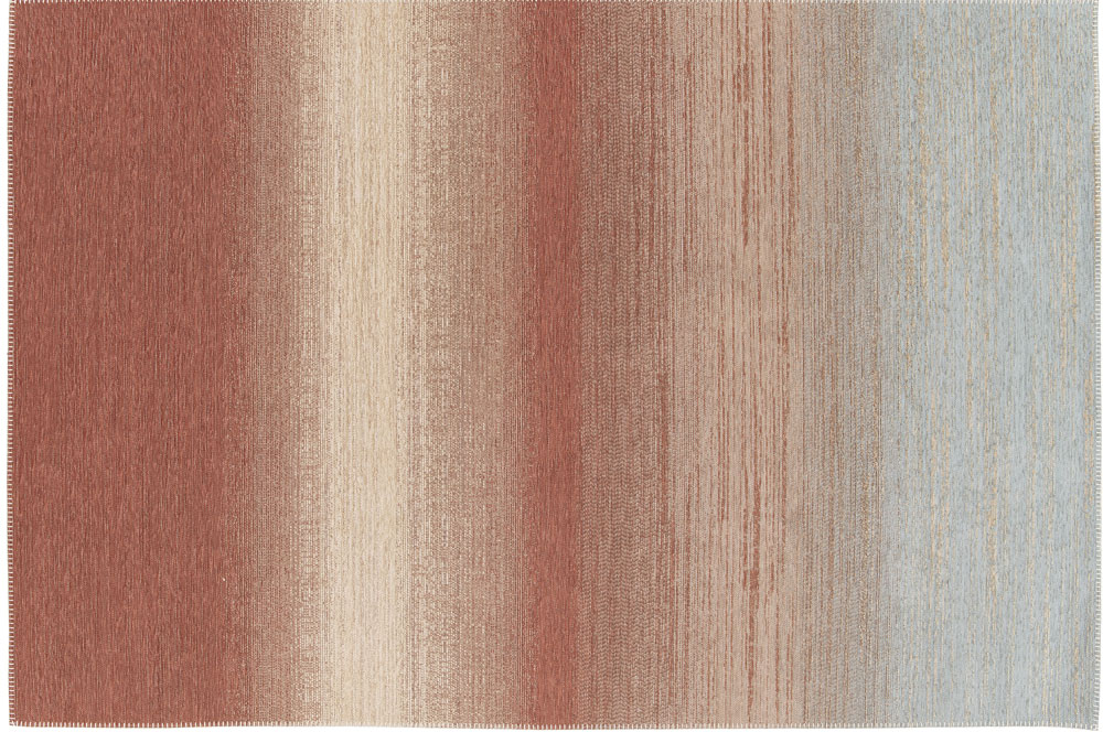 Painted Desert Red Outdoor Rug by Treasure Garden - Image 2